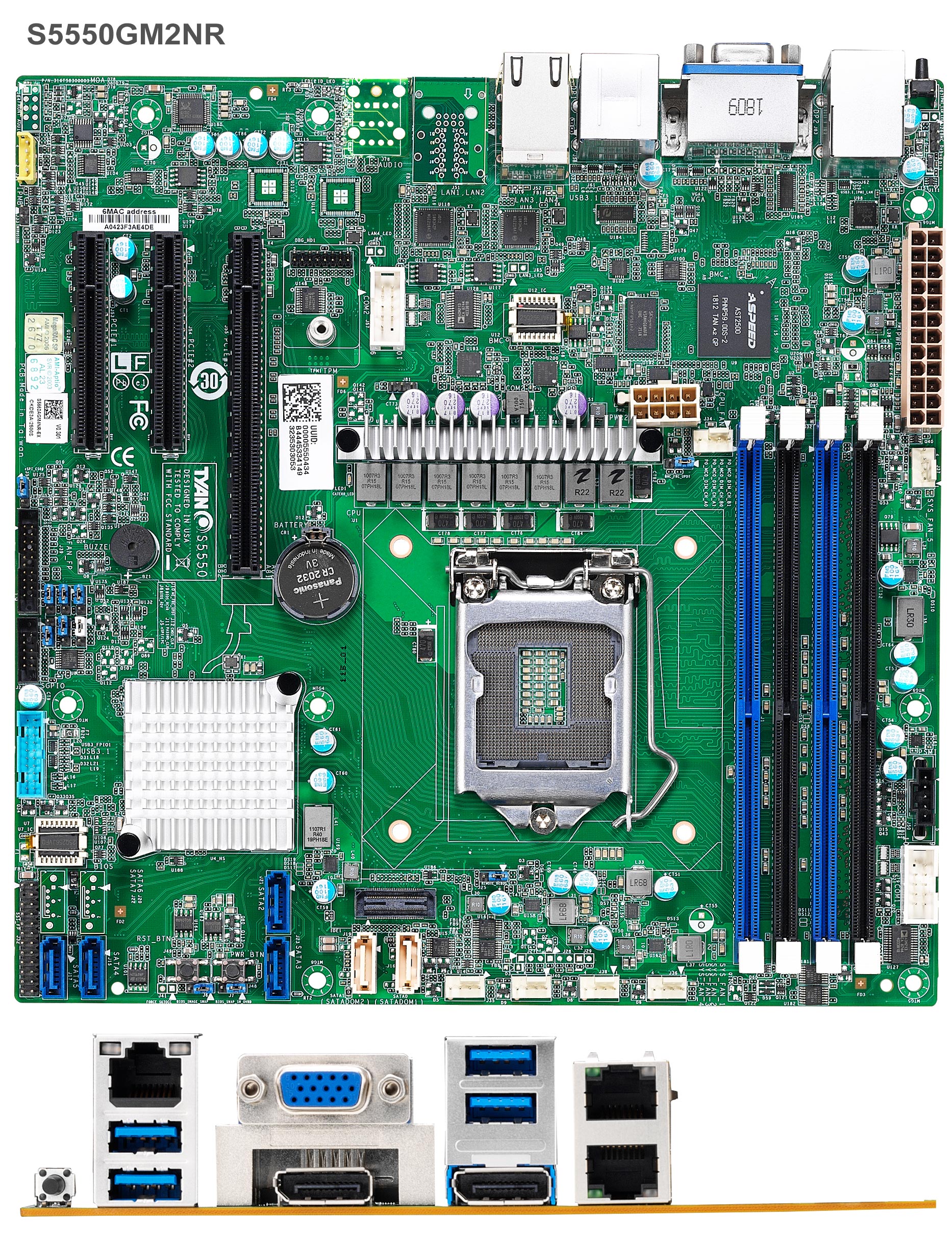 MiTAC S5550 S5550GM2NR