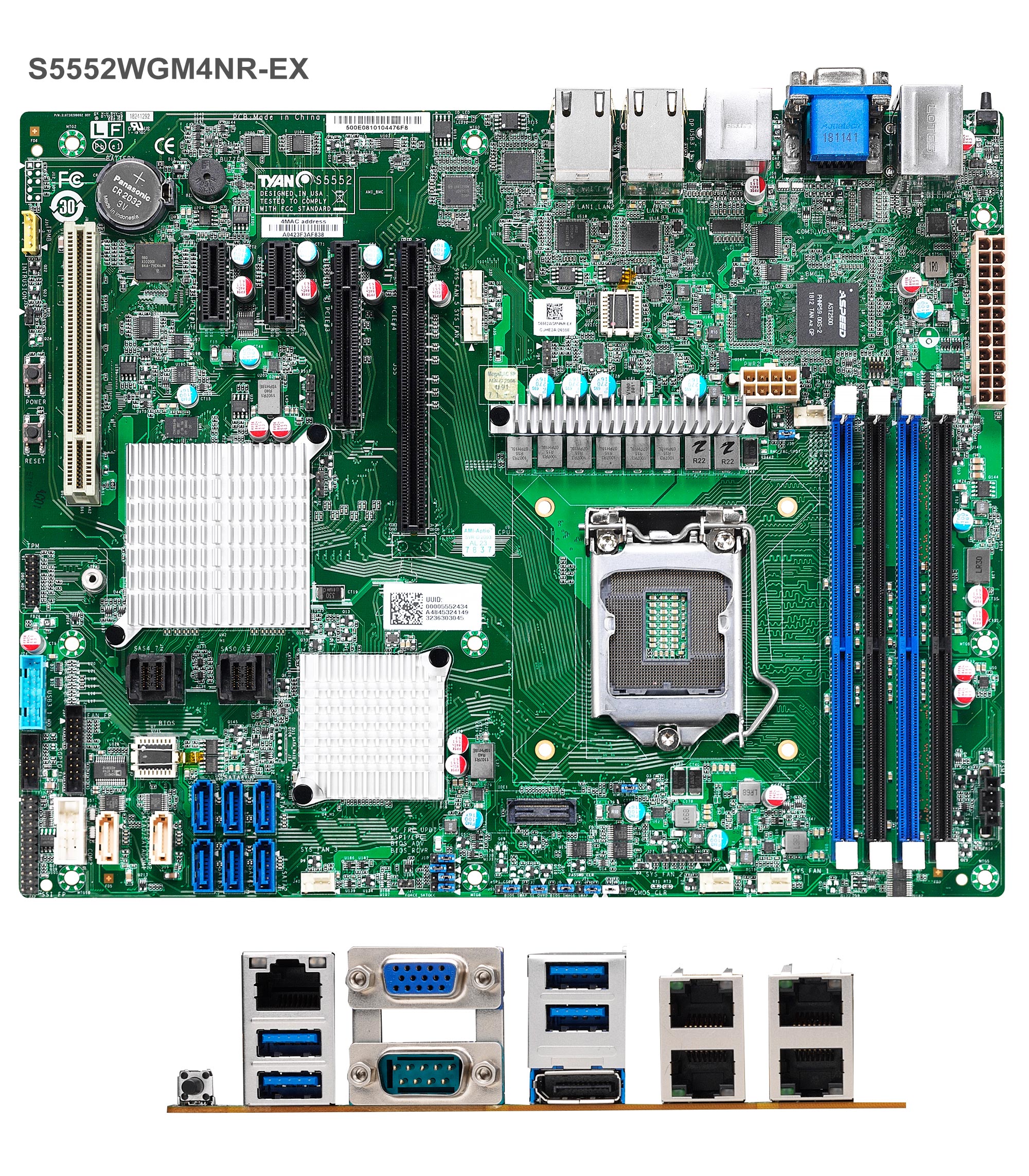 MiTAC S5552-EX S5552WGM4NR-EX